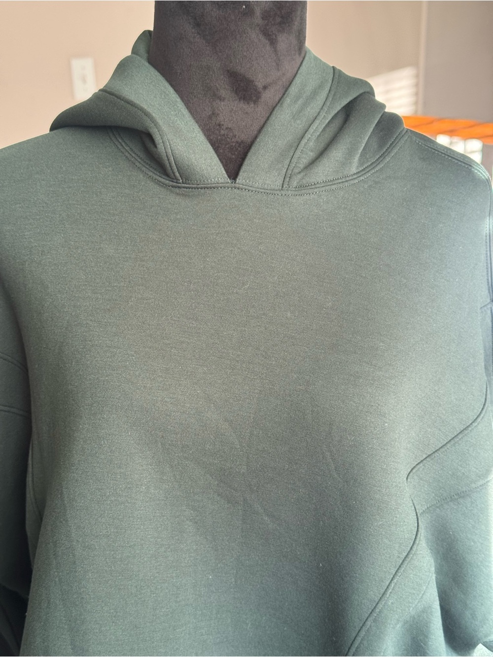 Abercrombie & Fitch YPB neoKNIT Hoodie Green Size Large Soft - Picture 7 of 10
